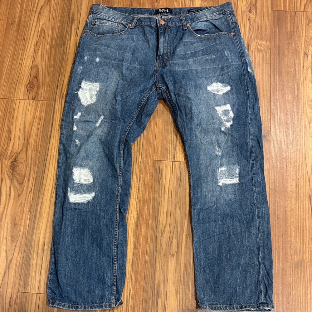 Refuel Straight Fit Jeans